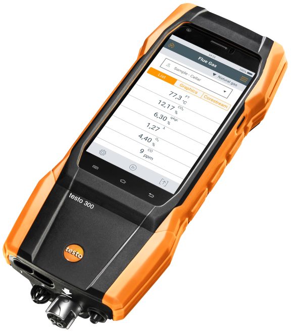 testo 300 LL - 長壽命煙氣分析儀基礎款2（二組分）