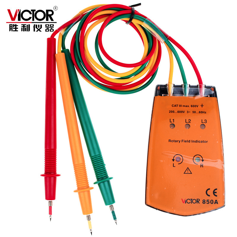 三相交流電相序表 相序儀 相序表 數(shù)字相序表