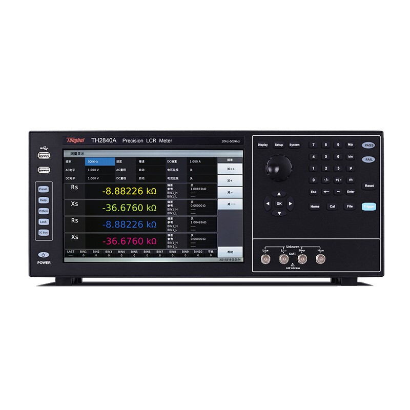 同惠TH2840ATH2840B阻抗分析儀LCR數字電橋電容電阻電感測試儀LED