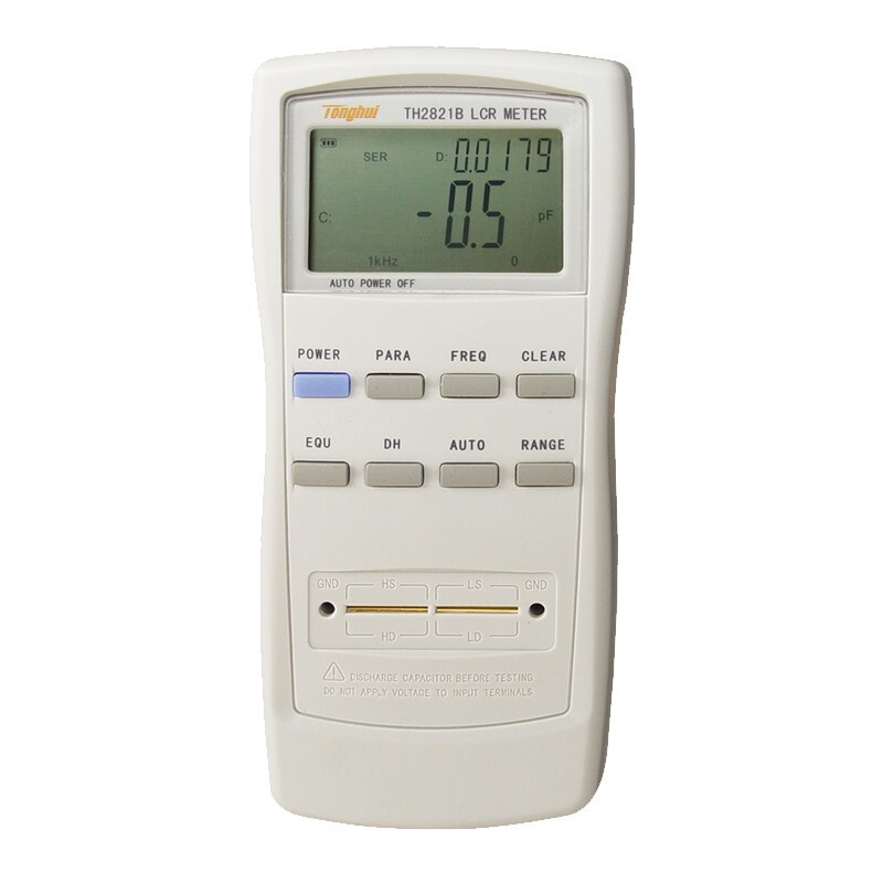 同惠TH2821手持式LCR數字電橋電阻測試儀電感電容阻抗損耗因子