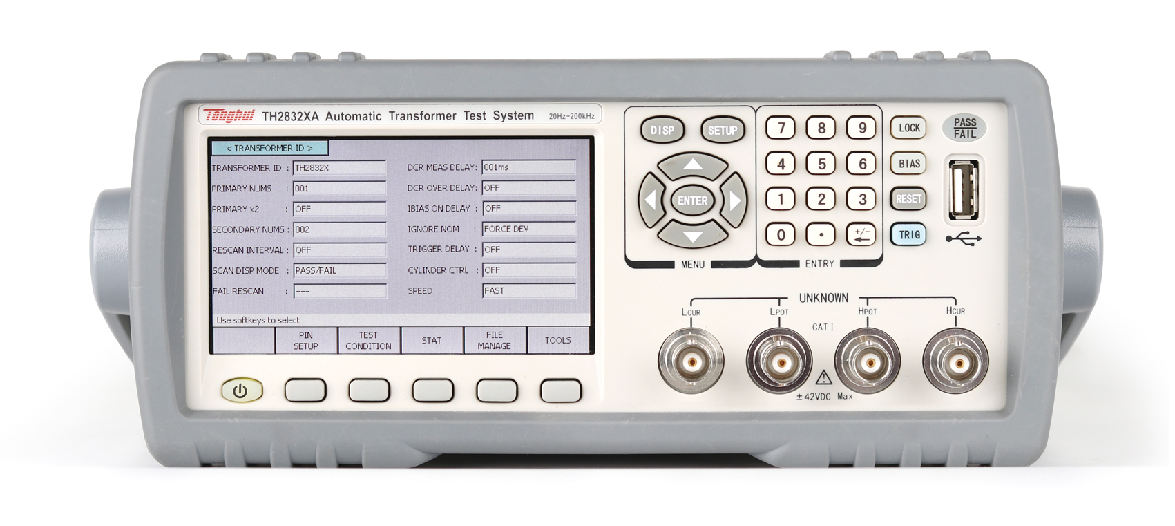 同惠TH2832XB 自動變壓器測試系統