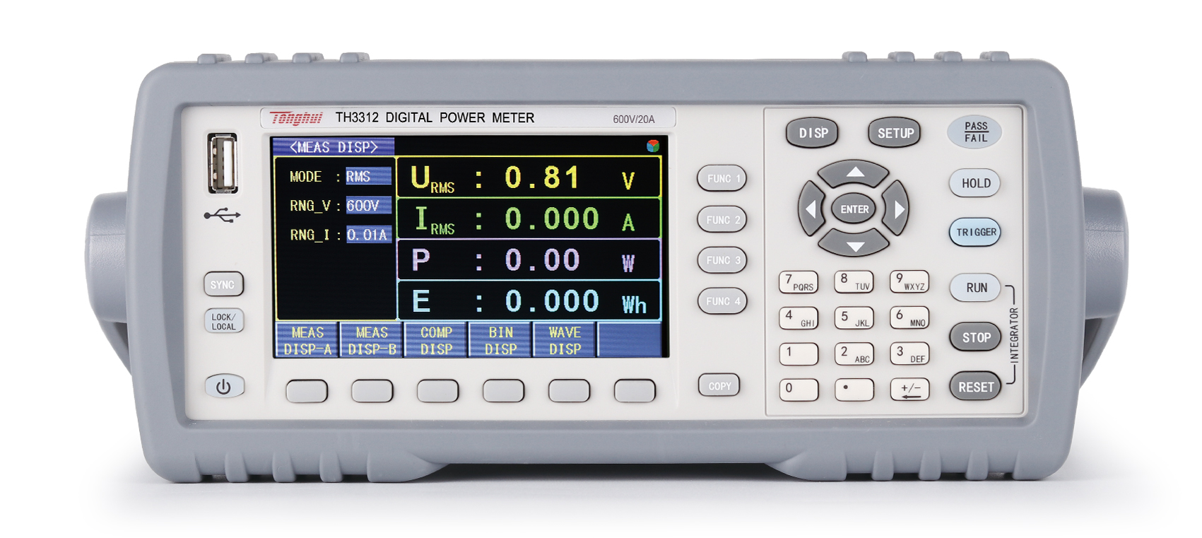 同惠TH3312 單相數字功率計